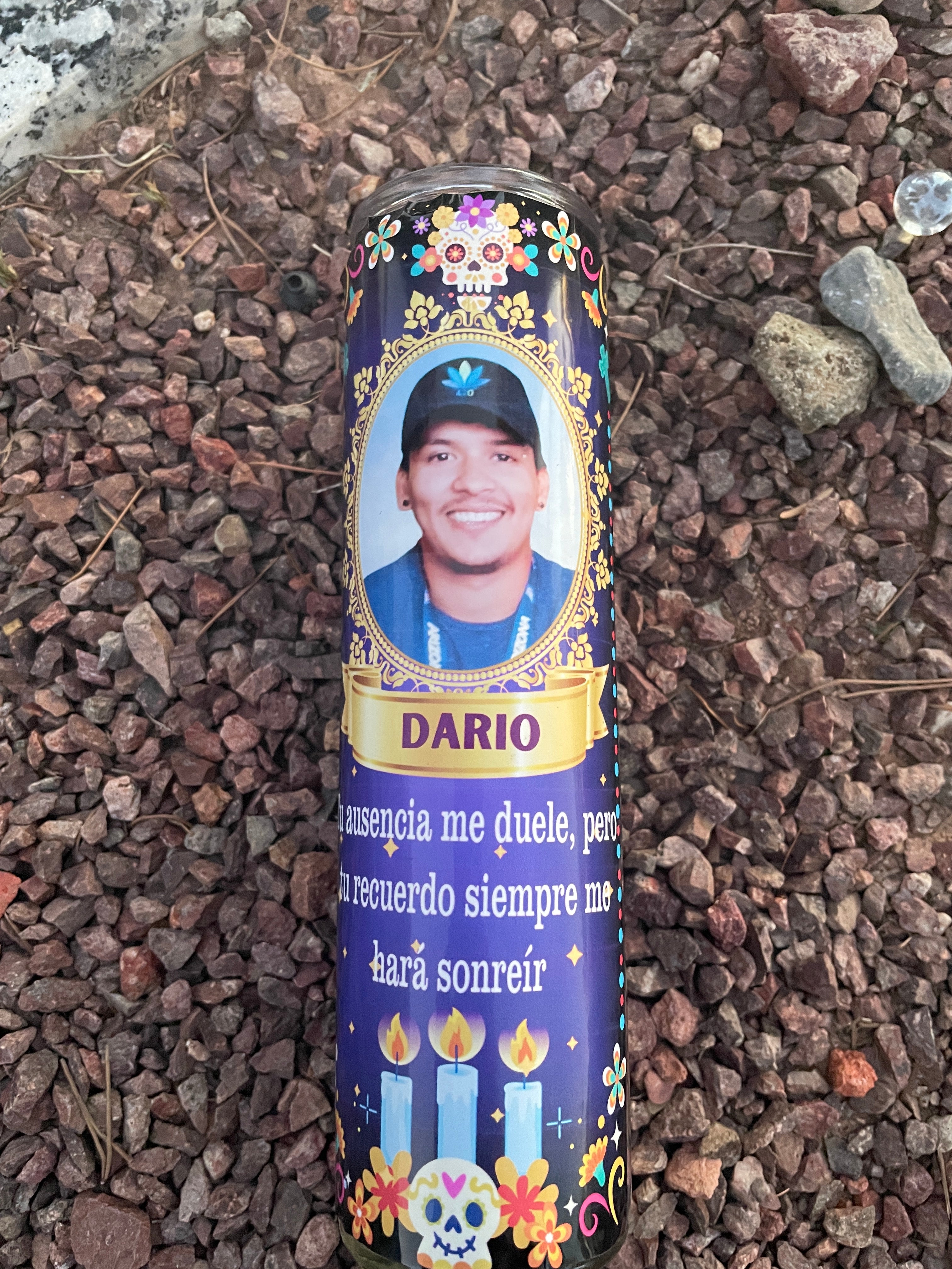 Day of the Dead Candles | Dia de los Muertos Candelas