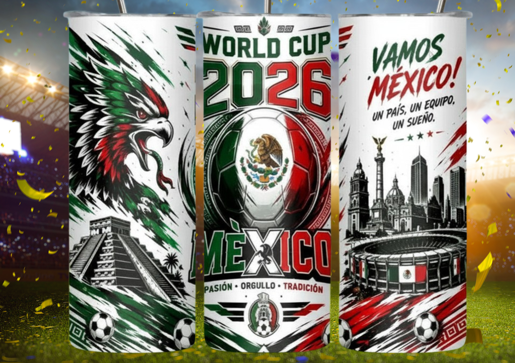 World Cup Tumbler – Custom Personalized Soccer Fan Cup